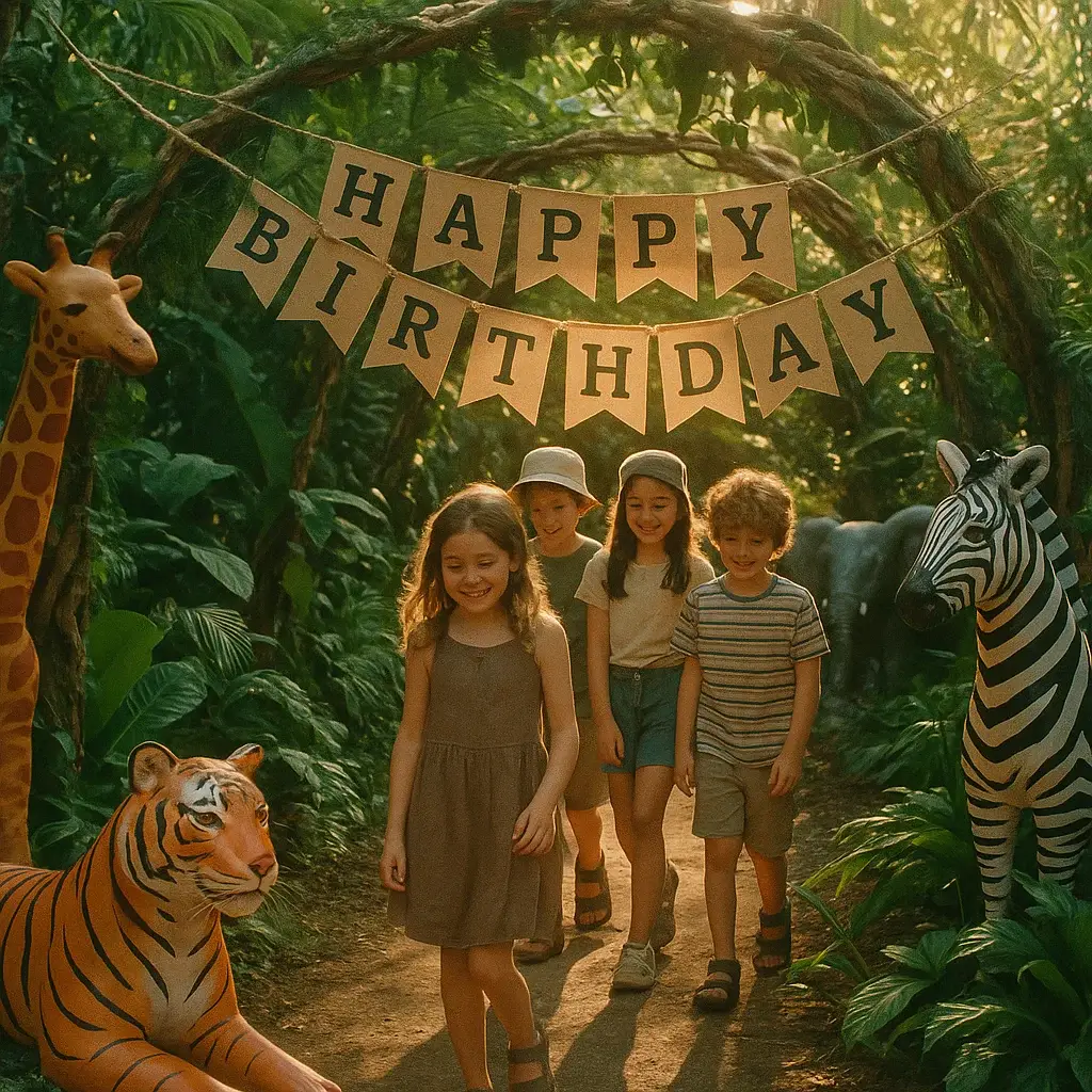 Jungle safari fun